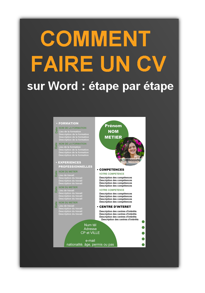 Comment faire un CV étape par étape