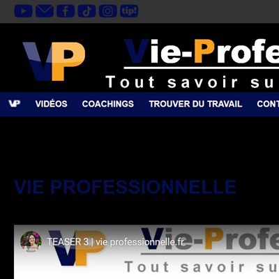 Design initial noir de Vie-Pro