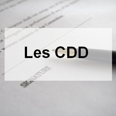 Les CDD - Vie-Pro